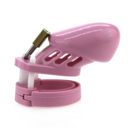 CockLock Cage de chasteté en silicone 7 x 3.3 cm Rose
